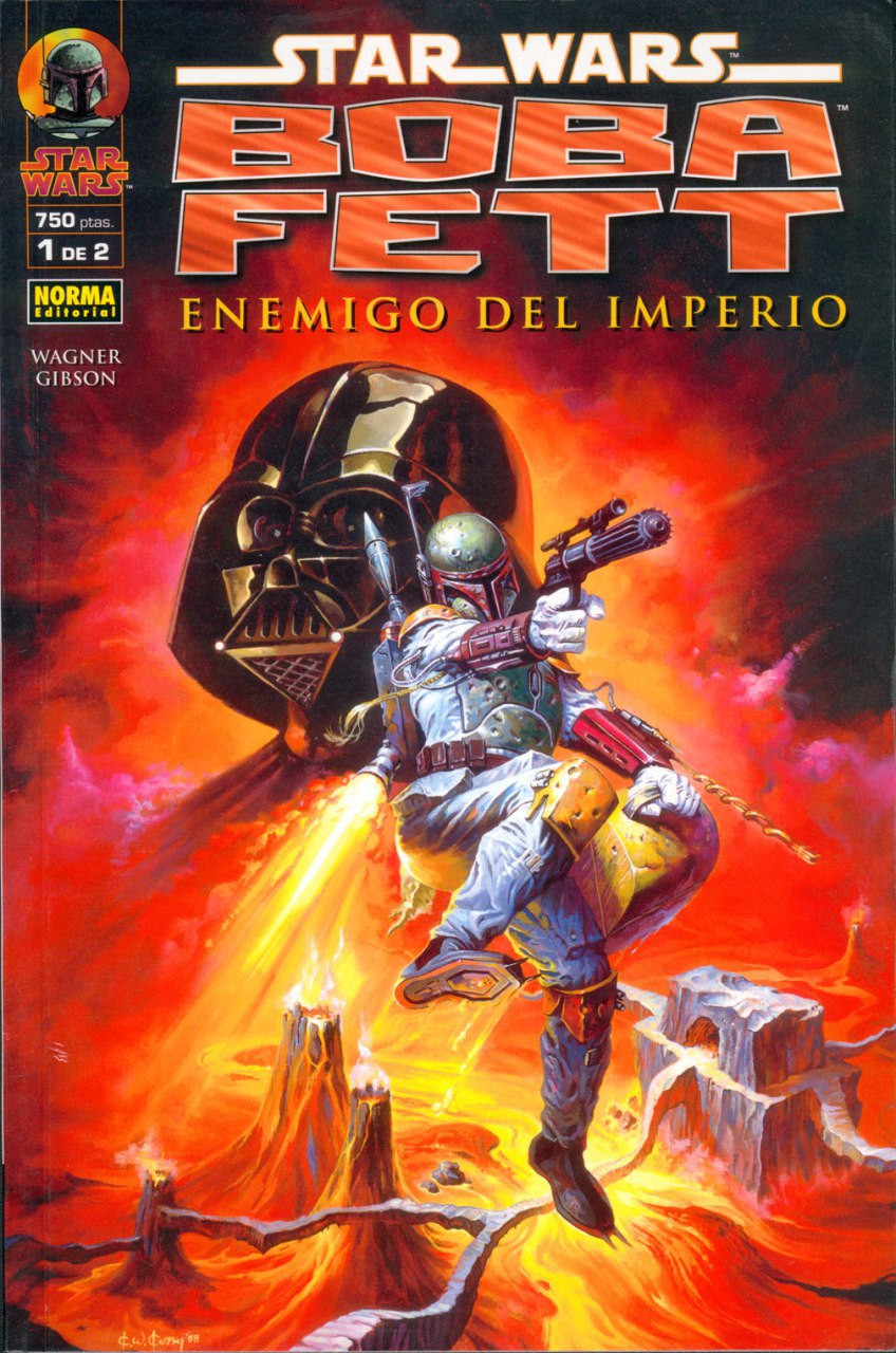 Portada ampliada de STAR WARS BOBA FETT ENEMIGO DEL IMPERIO