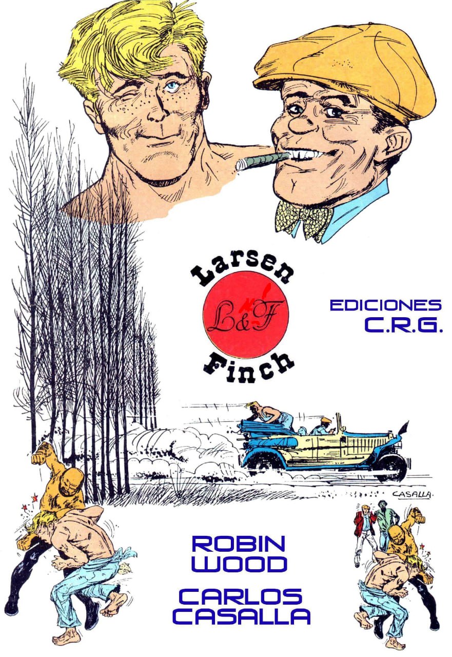 Portada ampliada de Larsen Finch