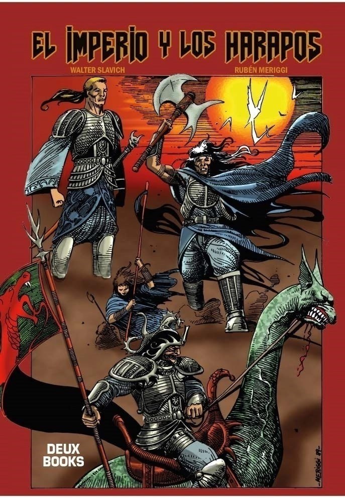 Portada ampliada de EL IMPERIO Y LOS HARAPOS
