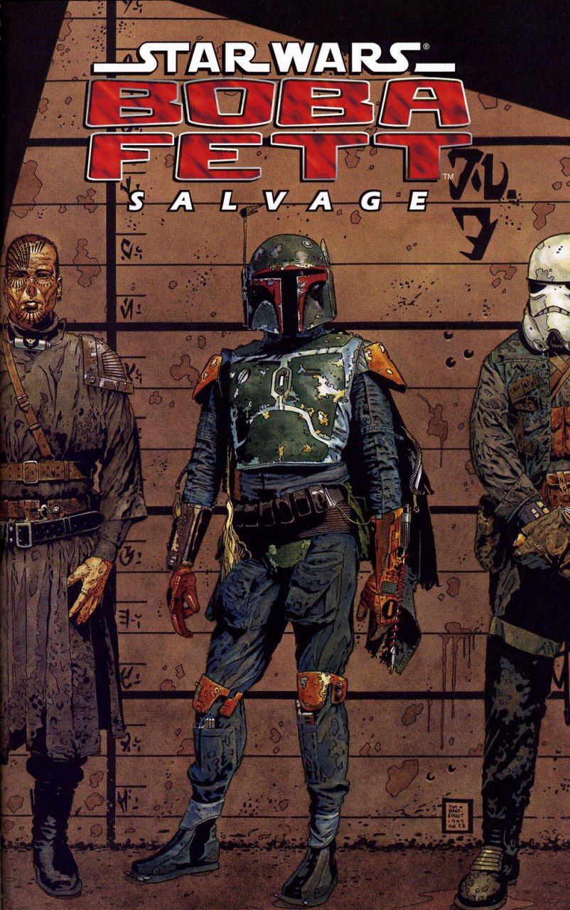 Portada ampliada de STAR WARS Boba Fett Salvage