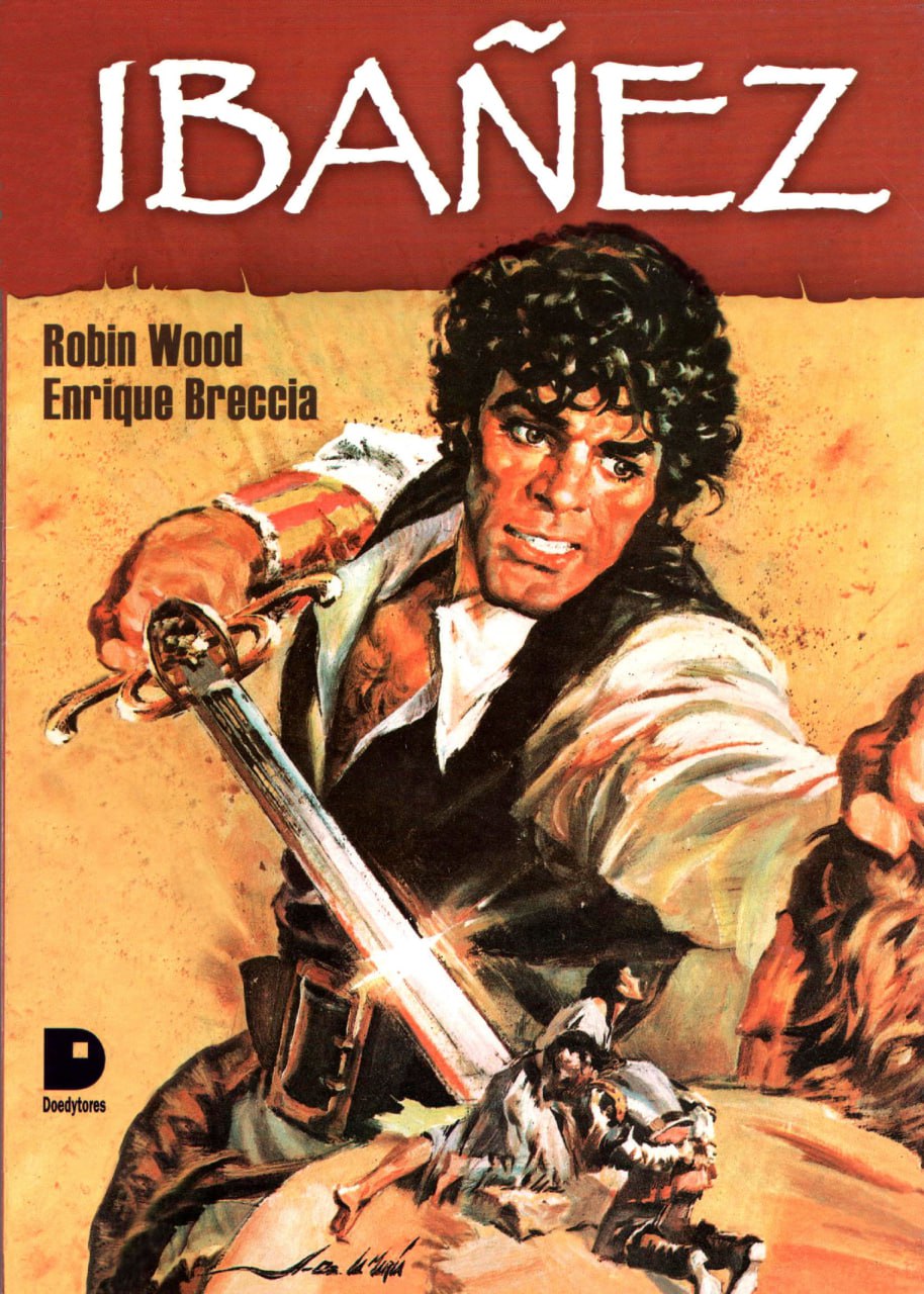Portada ampliada de Ibañez (R Wood Y E Breccia)(Bn Y Color)
