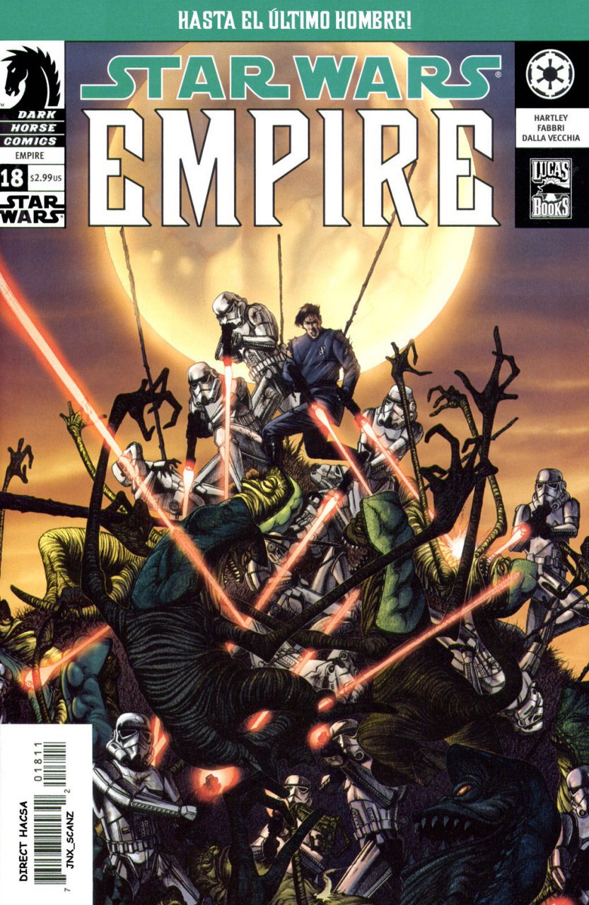 Portada ampliada de STAR WARS EMPIRE