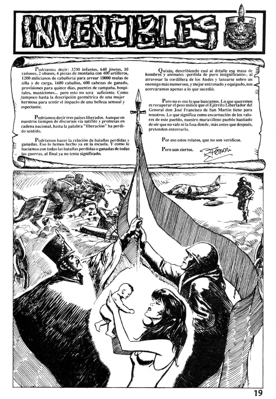 Portada ampliada de Invencibles