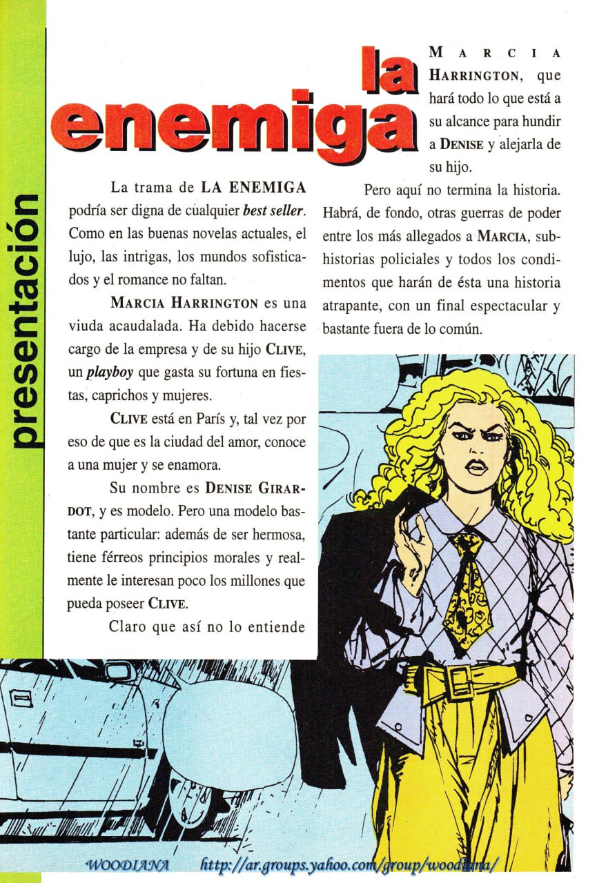Portada ampliada de la enemiga