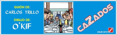 Portada ampliada de CAZADOS