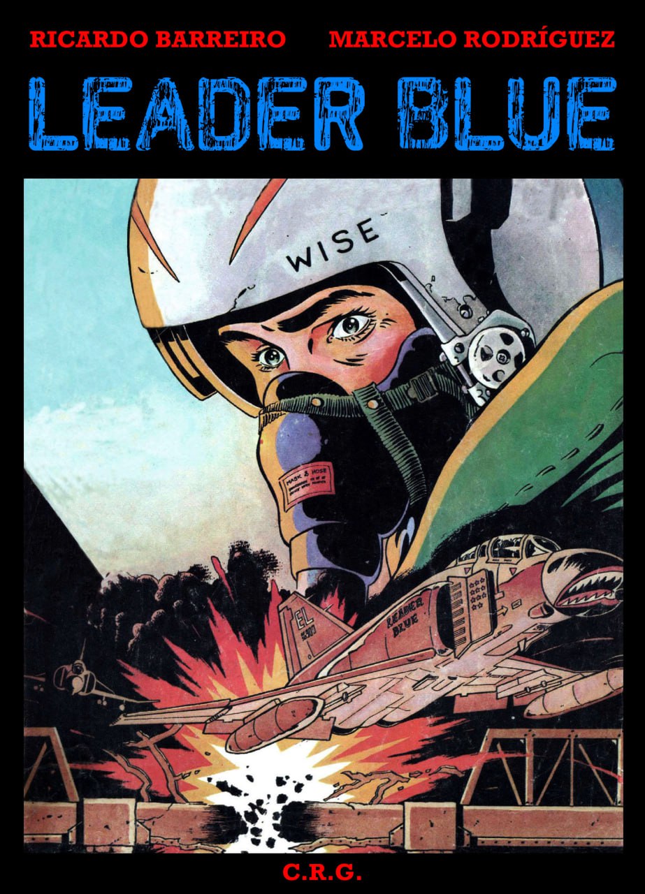 Portada ampliada de LEADER BLUE
