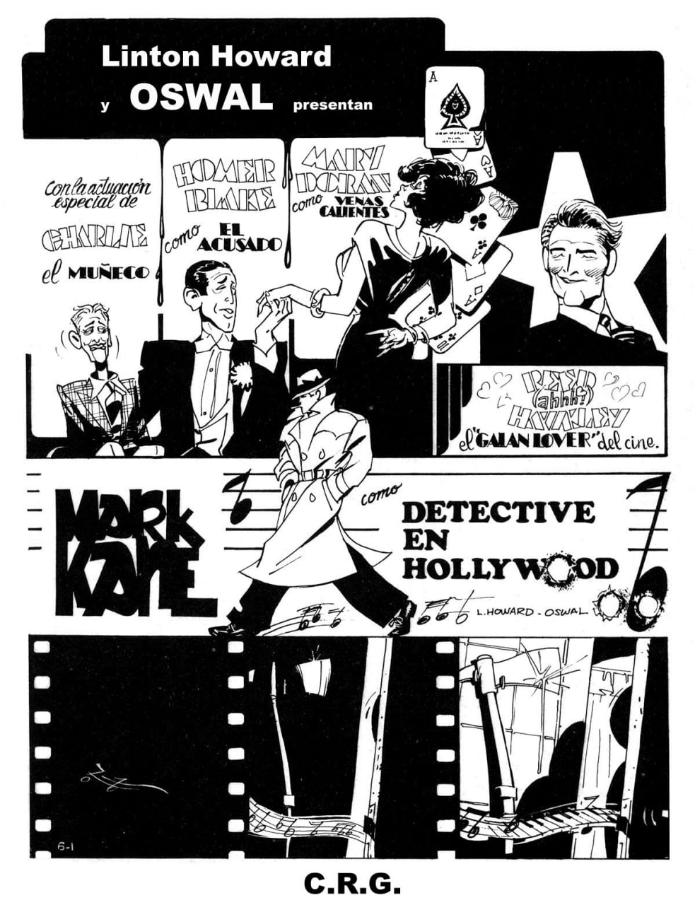 Portada ampliada de Detective en Hollywood