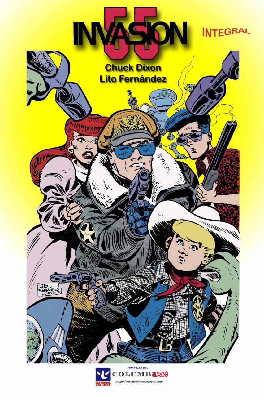 Portada ampliada de INVASION 55