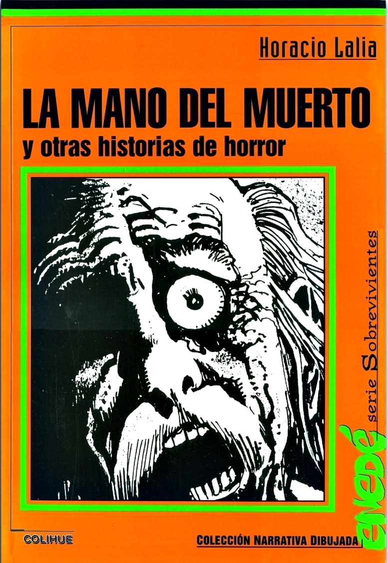 Portada ampliada de LA MANO DEL MUERTO y otras historias de horror
