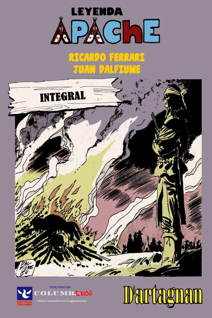 Portada ampliada de Leyenda Apache Integral