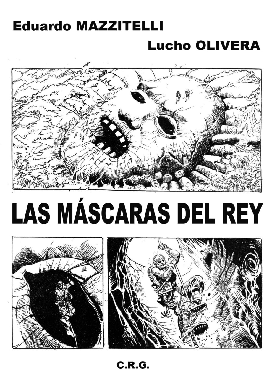 Portada ampliada de LAS MÁSCARAS DEL REY