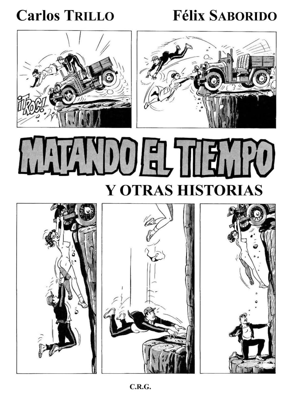 Portada ampliada de MATANDO EL TIEMPO Y OTRAS HISTORIAS