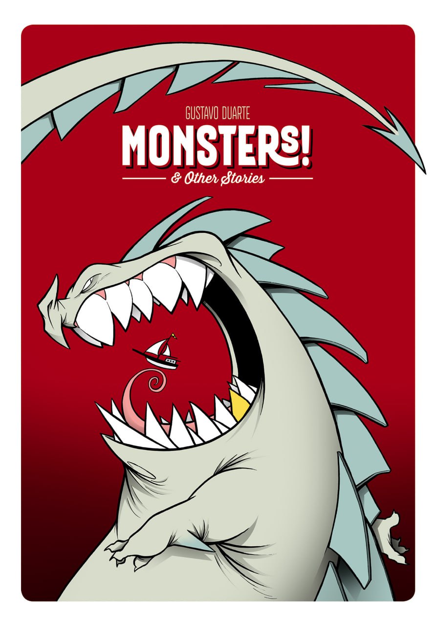 Portada ampliada de MONSTERS!