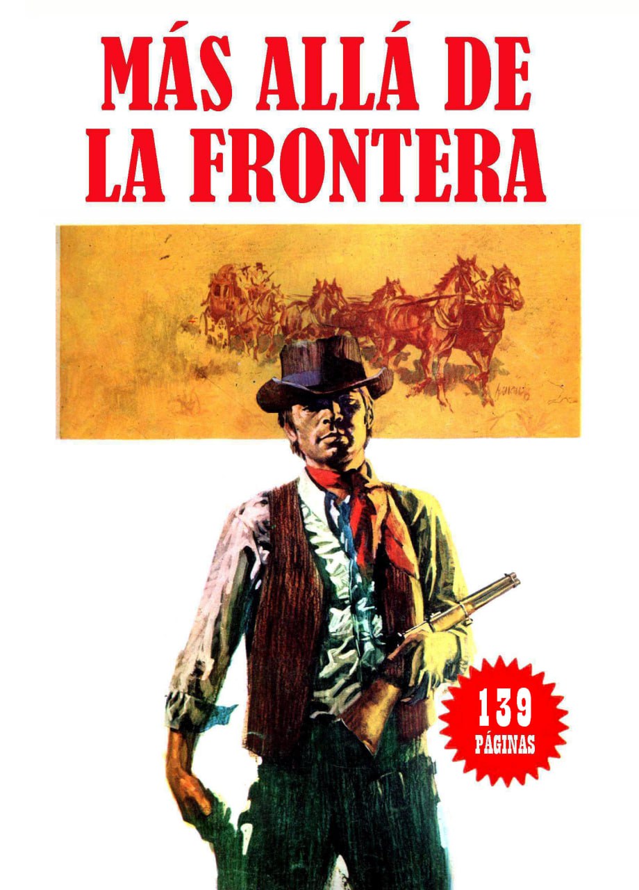 Portada ampliada de MÁS ALLÁ DE LA FRONTERA