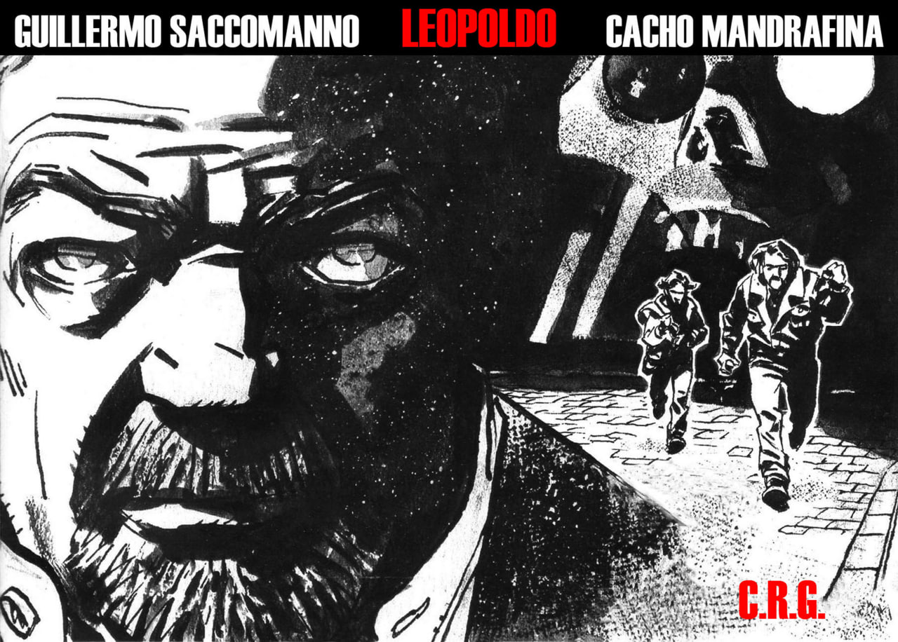Portada ampliada de Leopoldo (Saccomanno & Mandrafina - )