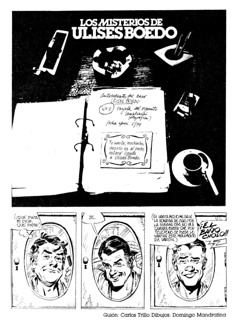 Portada ampliada de LOS MISTERIOS DE ULISES BOEDO
