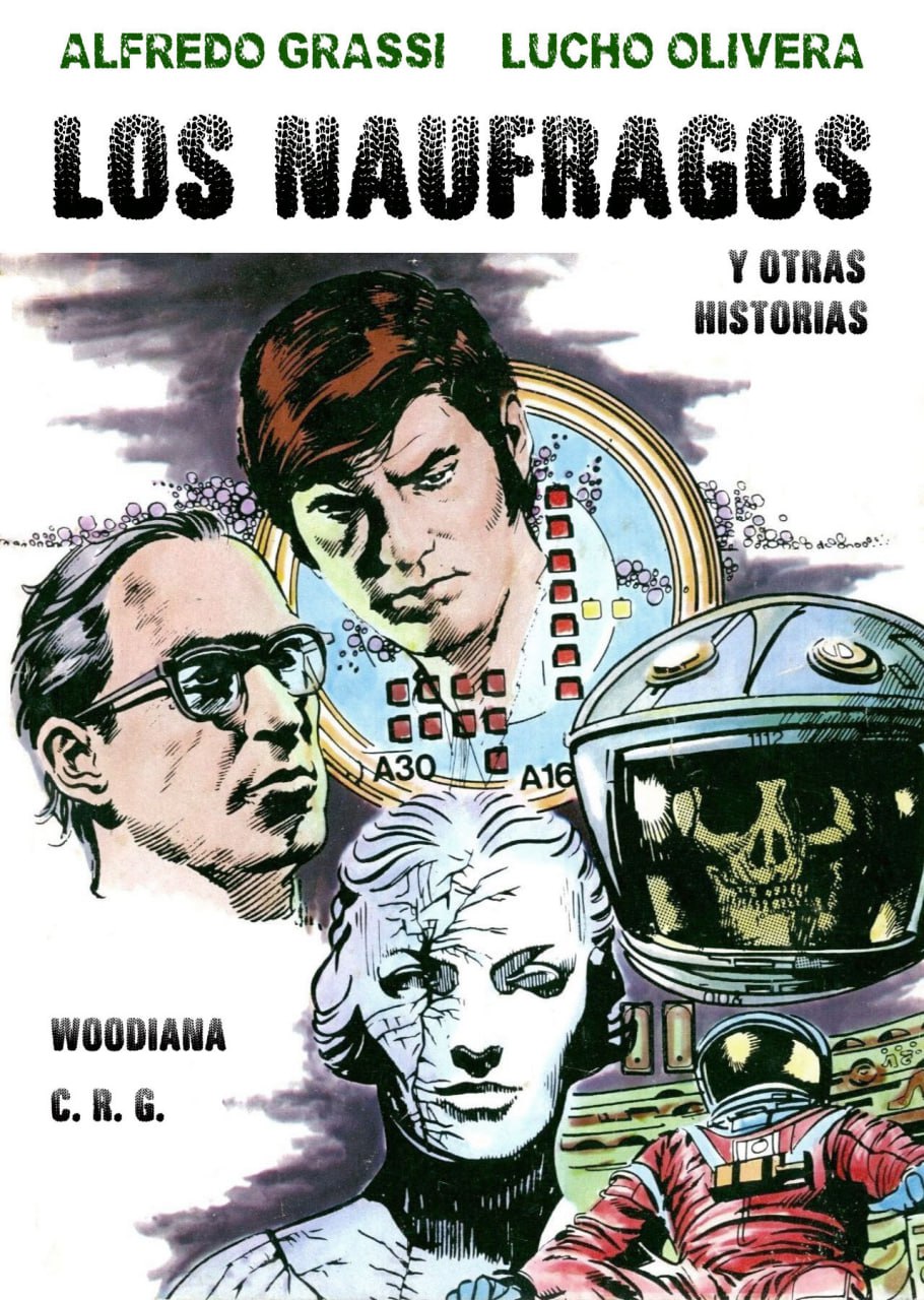Portada ampliada de LOS NAUFRAGOS Y OTRAS HISTORIAS