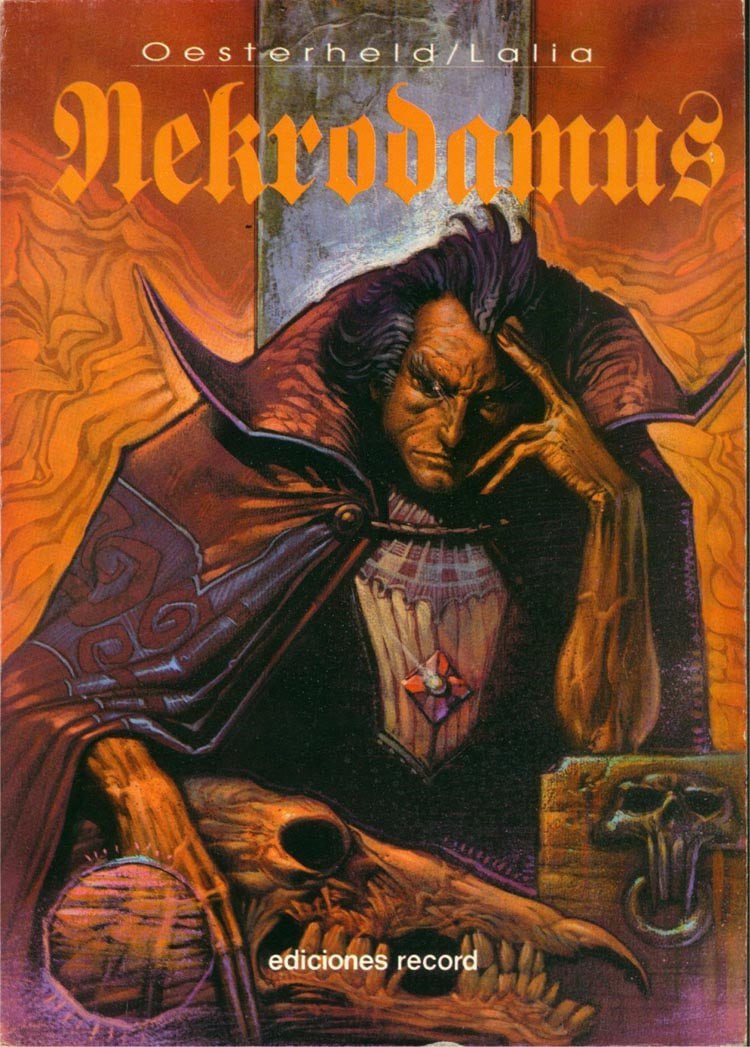 Portada ampliada de Nekrodamus