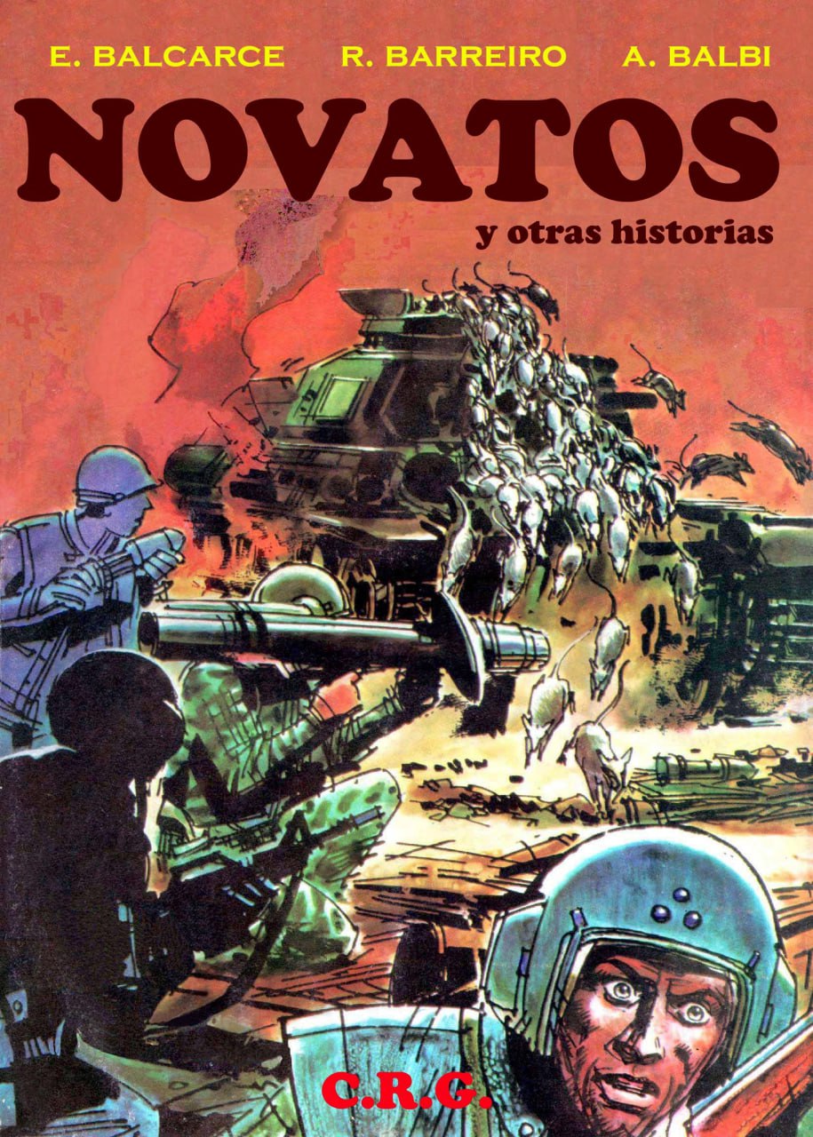 Portada ampliada de NOVATOS y otras historias