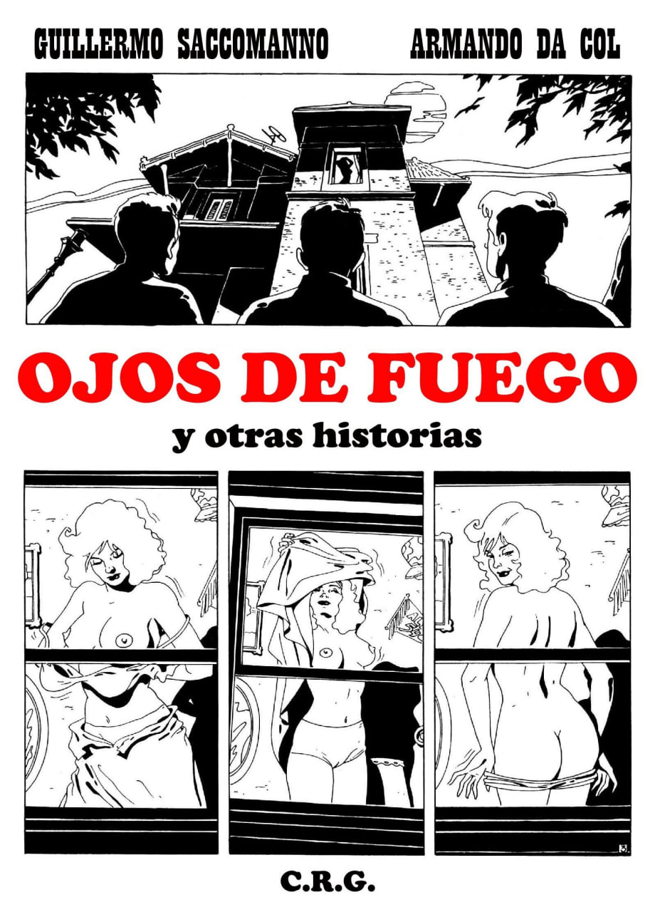 Portada ampliada de OJOS DE FUEGO y otras historias