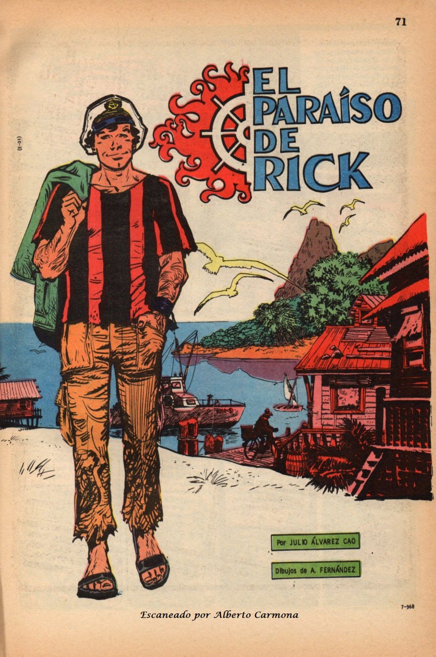 Portada ampliada de EL PARAJSO DE RICK