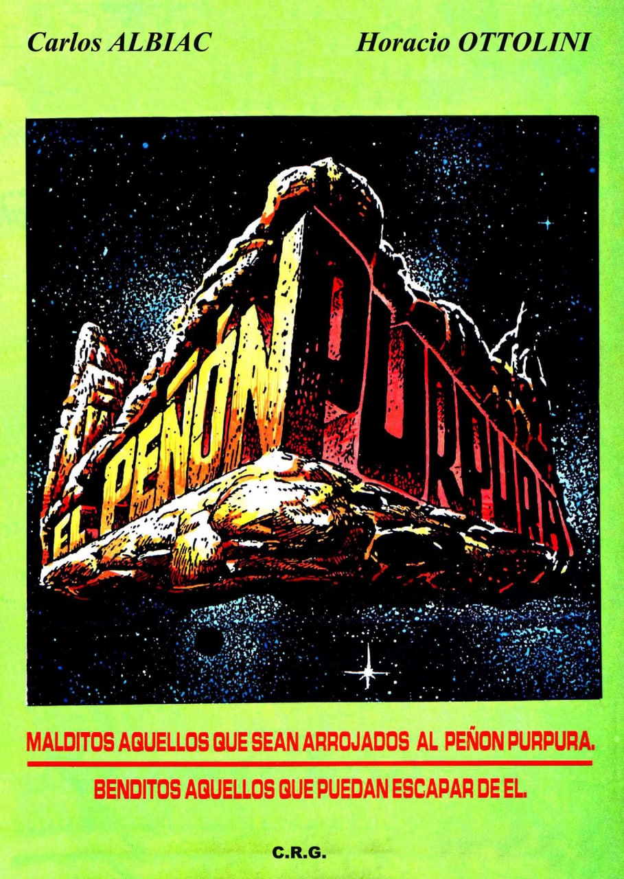 Portada ampliada de EL PEÑÓN PURPÚREA