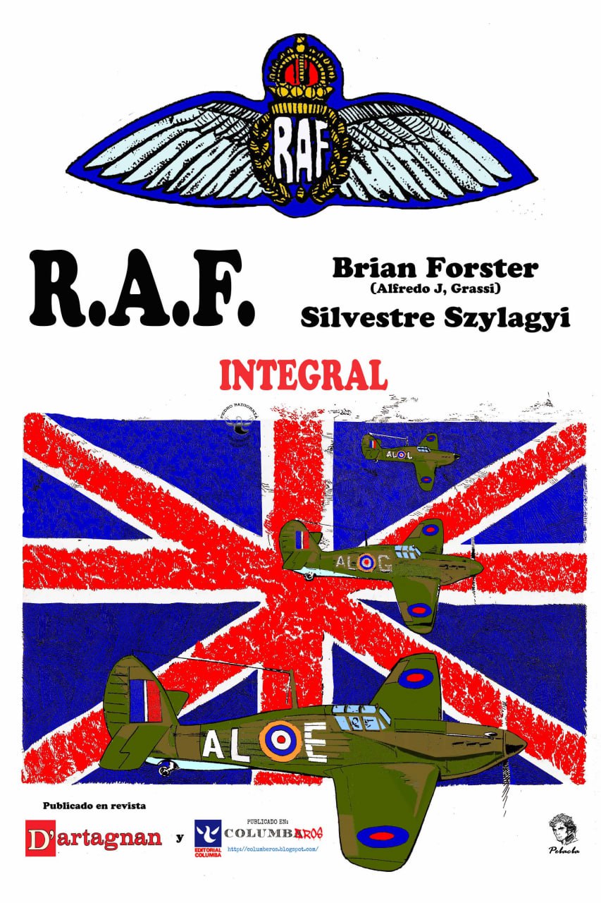 Portada ampliada de R.A.F.