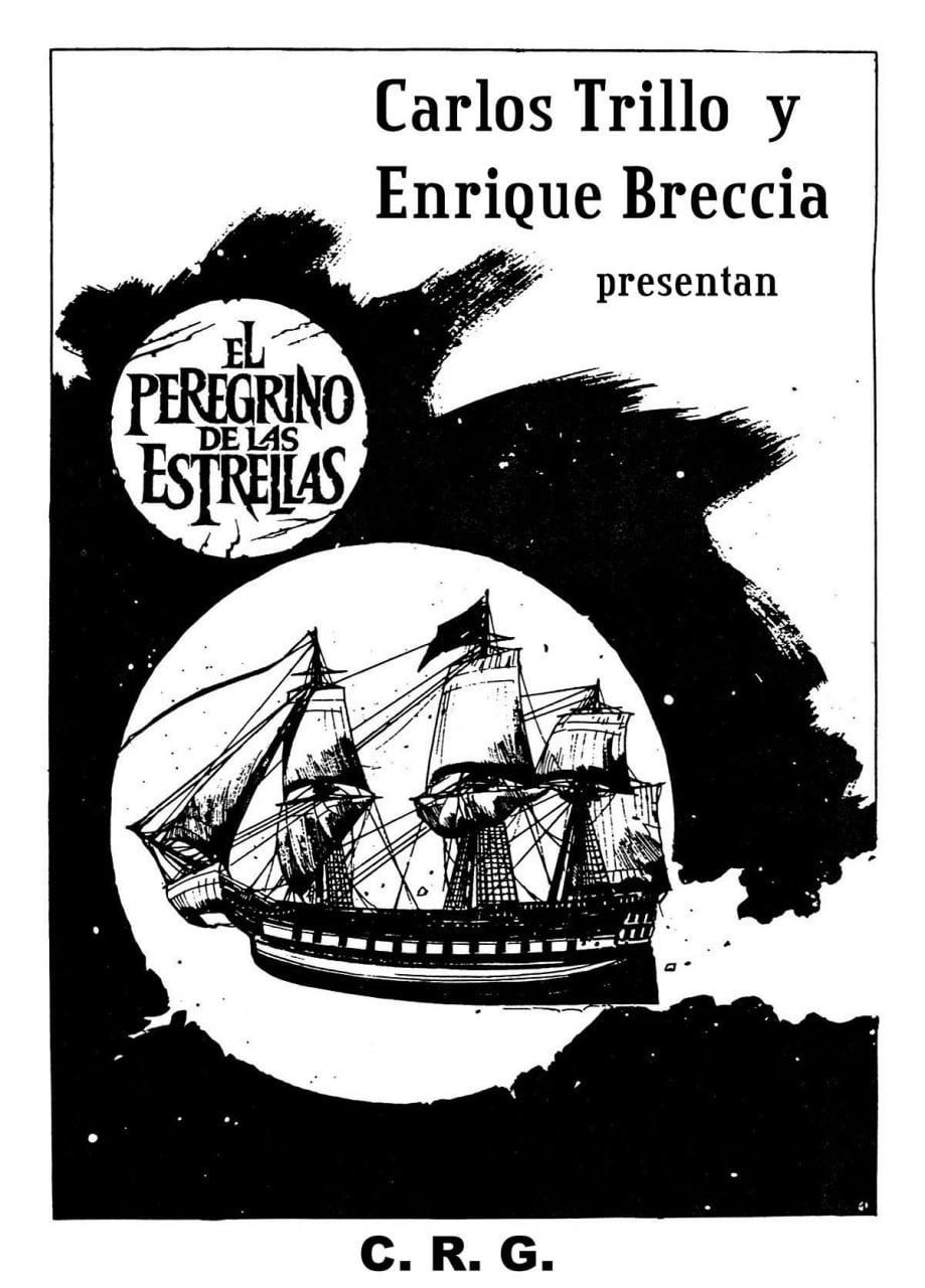 Portada ampliada de El Peregrino de las Estrellas
