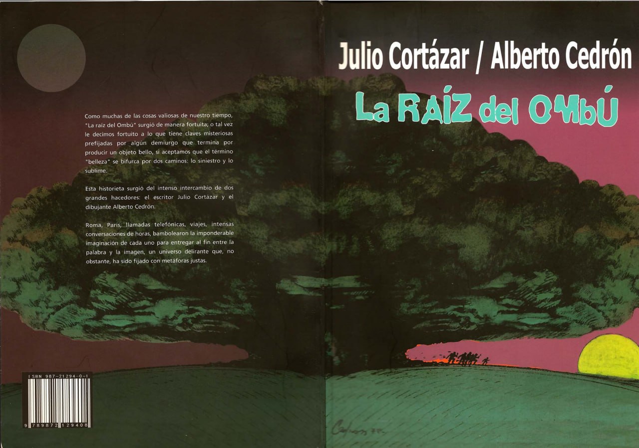 Portada ampliada de La RAÍZ del OMBÚ