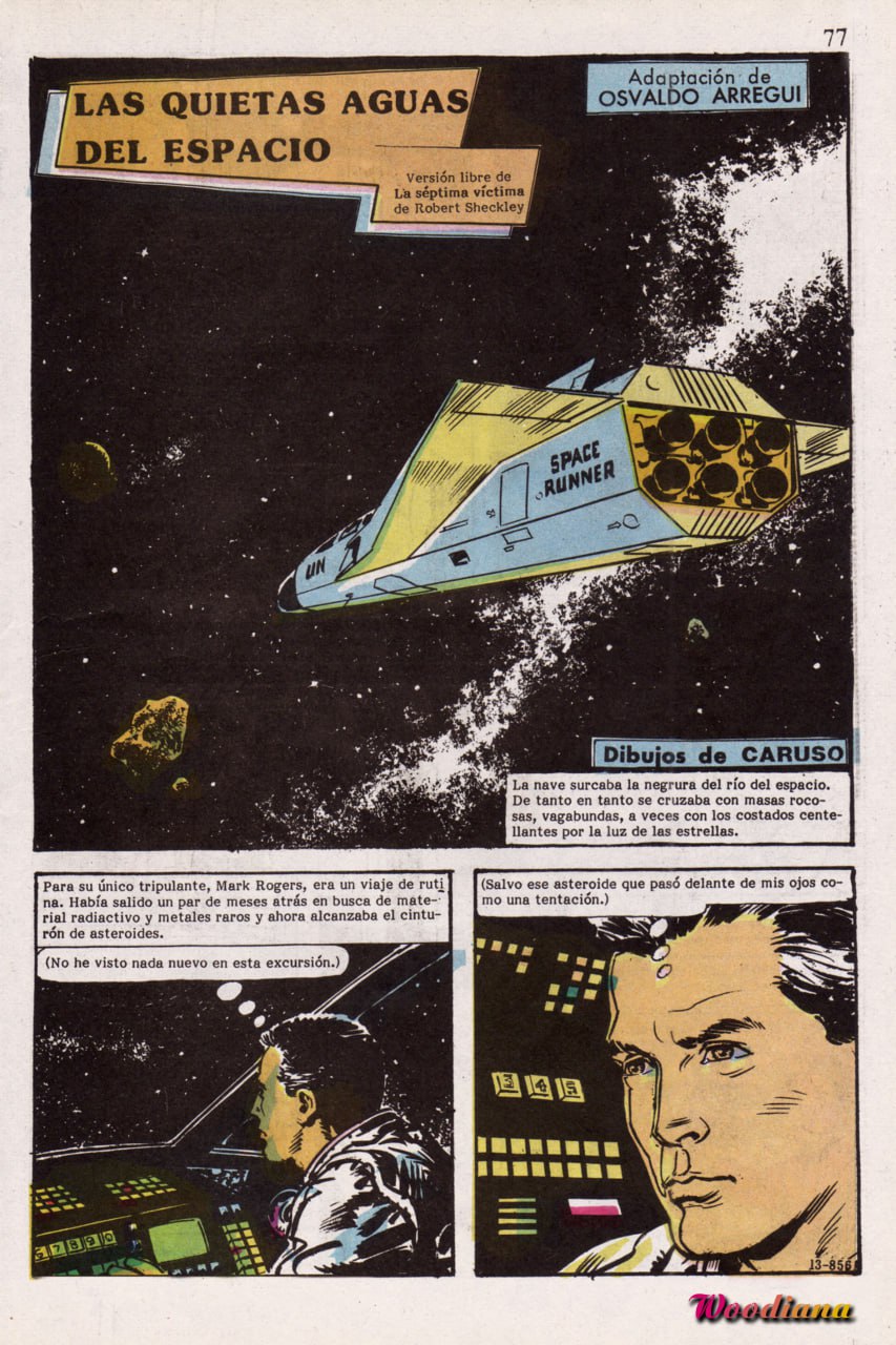 Portada ampliada de LAS QUIETAS AGUAS DEL ESPACIO