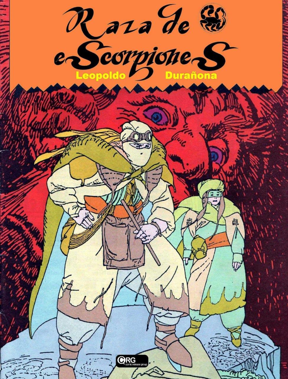 Portada ampliada de Raza de e-Scorpione-S