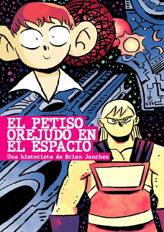 Portada ampliada de EL PETISO OREJUDO EN EL ESPACIO