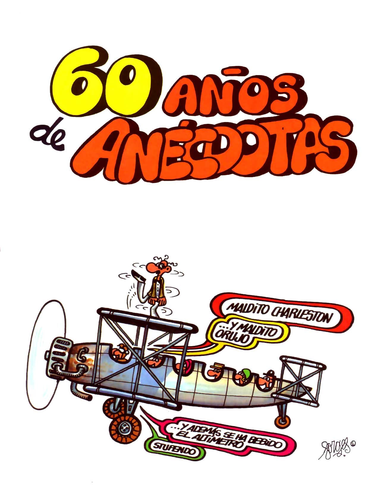 Portada ampliada de 60 AÑOS de ANÉCDOTAS