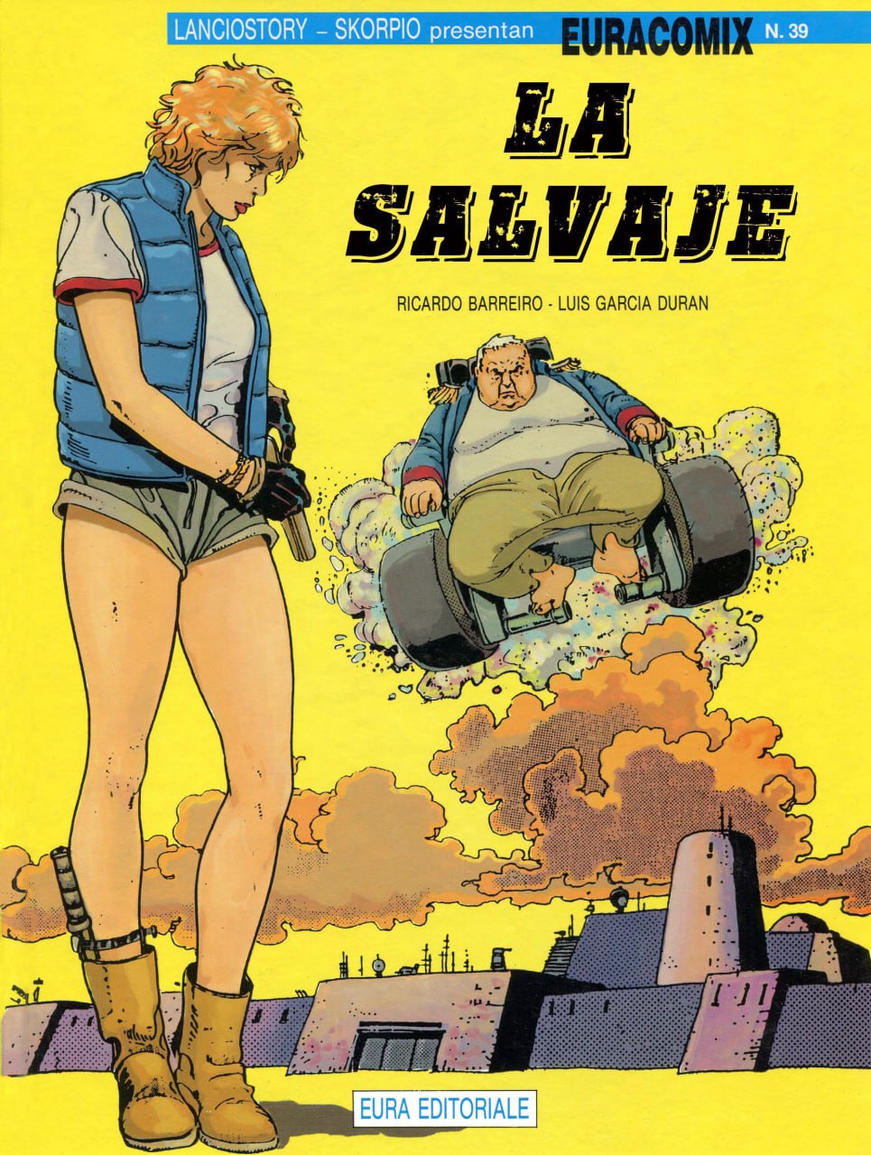 Portada ampliada de LA SALVAJE