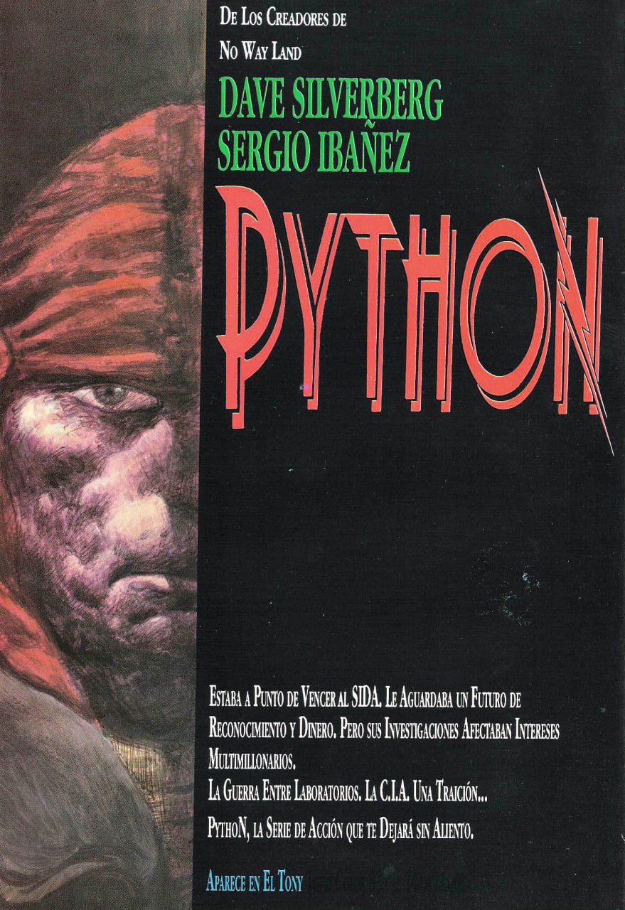 Portada ampliada de PYTHON