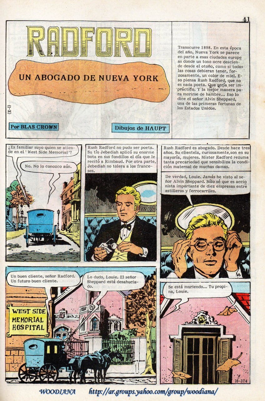 Portada ampliada de RADFORD UN ABOGADO DE NUEVA YORK