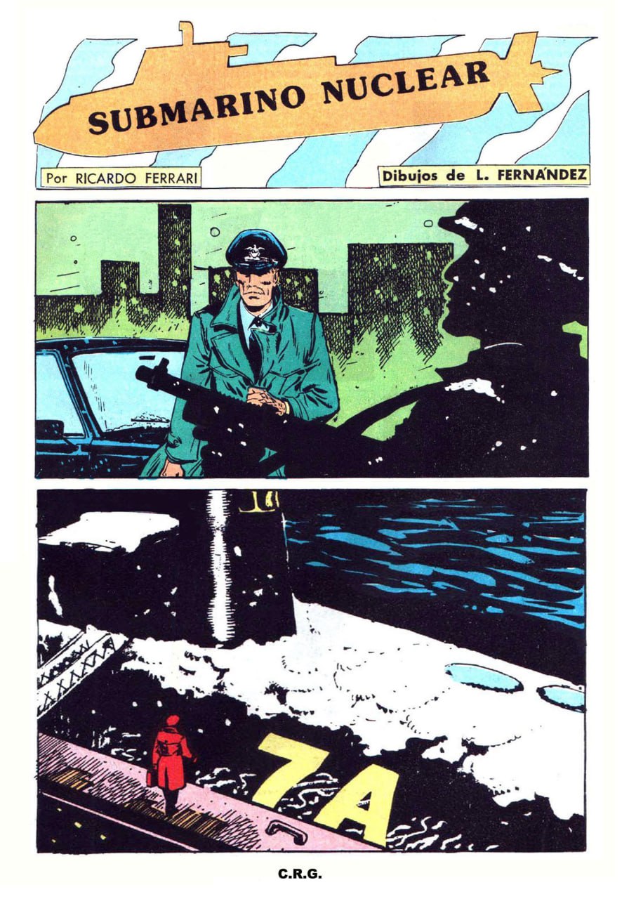 Portada ampliada de SUBMARINO NUCLEAR