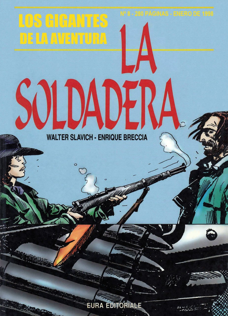 Portada ampliada de LA SOLDADERA