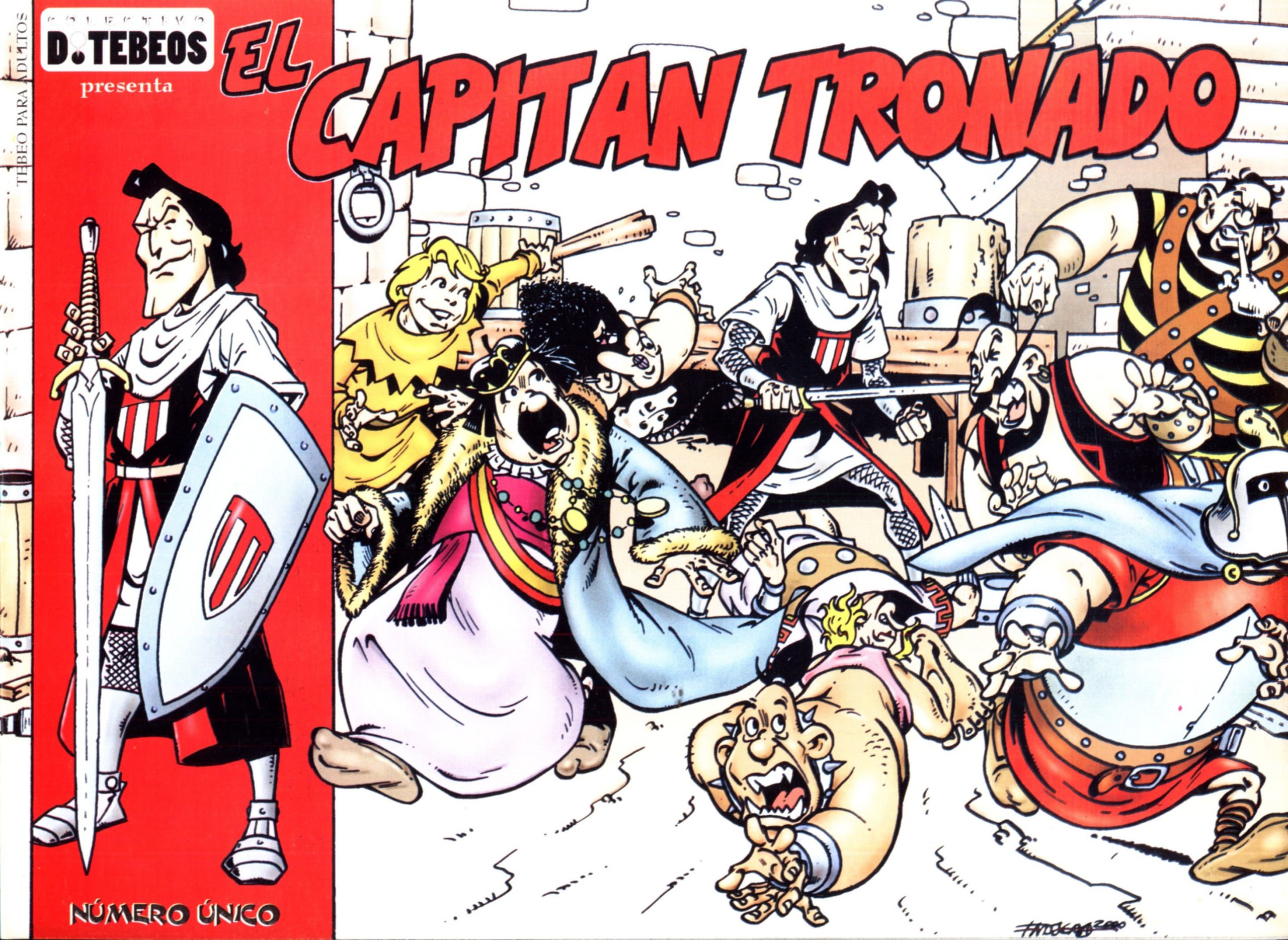 Portada ampliada de EL CAPITAN TRONADO