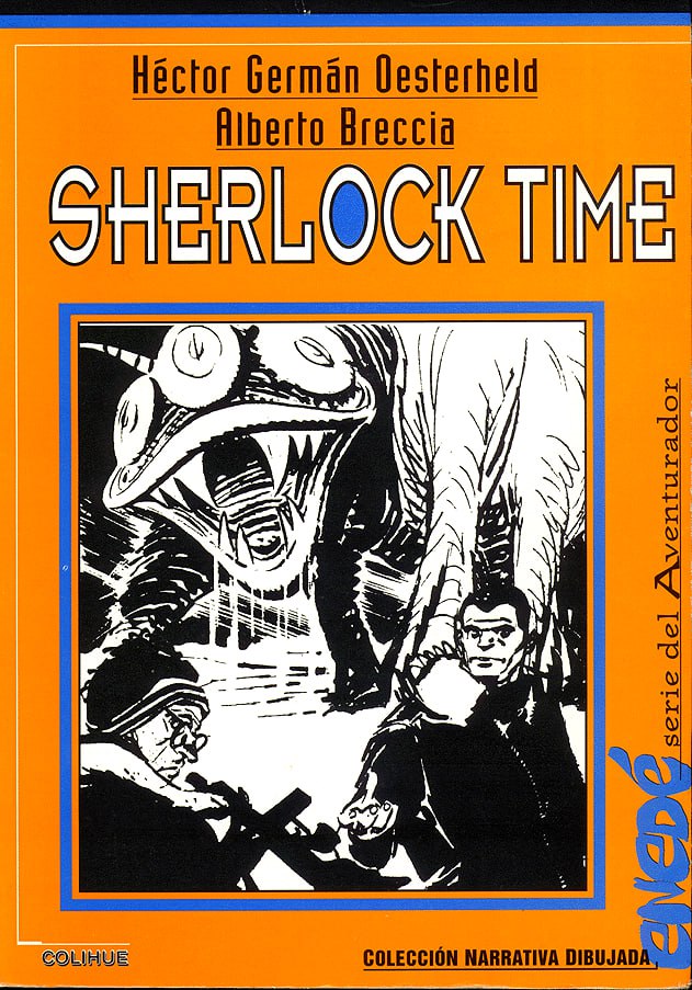 Portada ampliada de SHERLOCK TIME