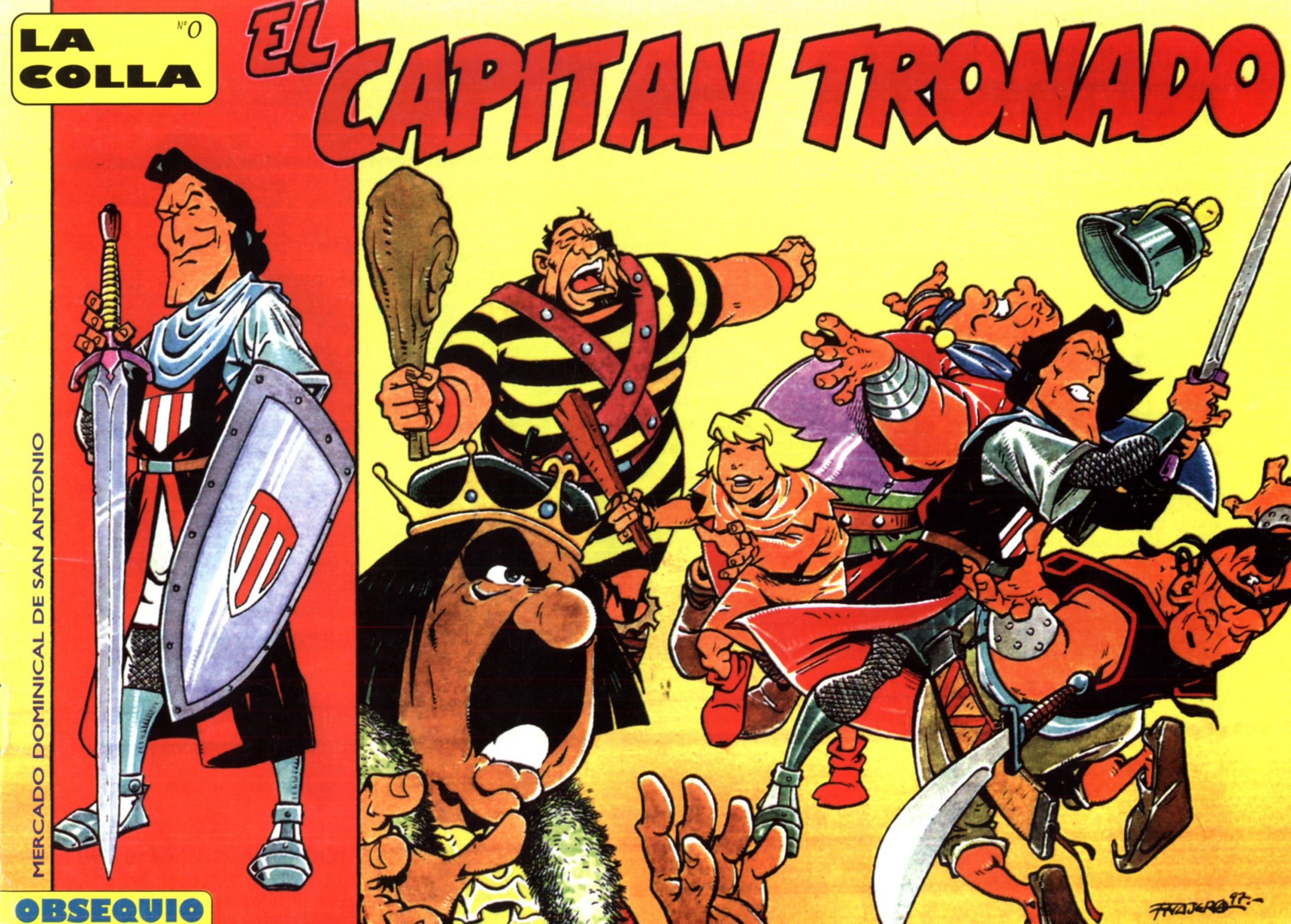 Portada ampliada de EL CAPITAN TRONADO