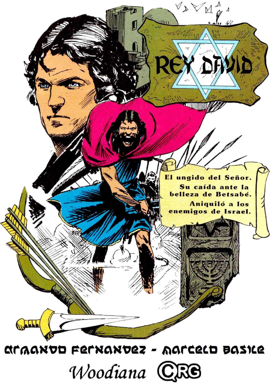 Portada ampliada de Rey David