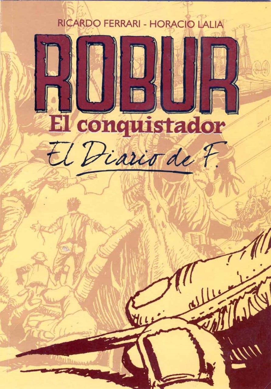 Portada ampliada de ROBUR El conquistador El Diario de F.
