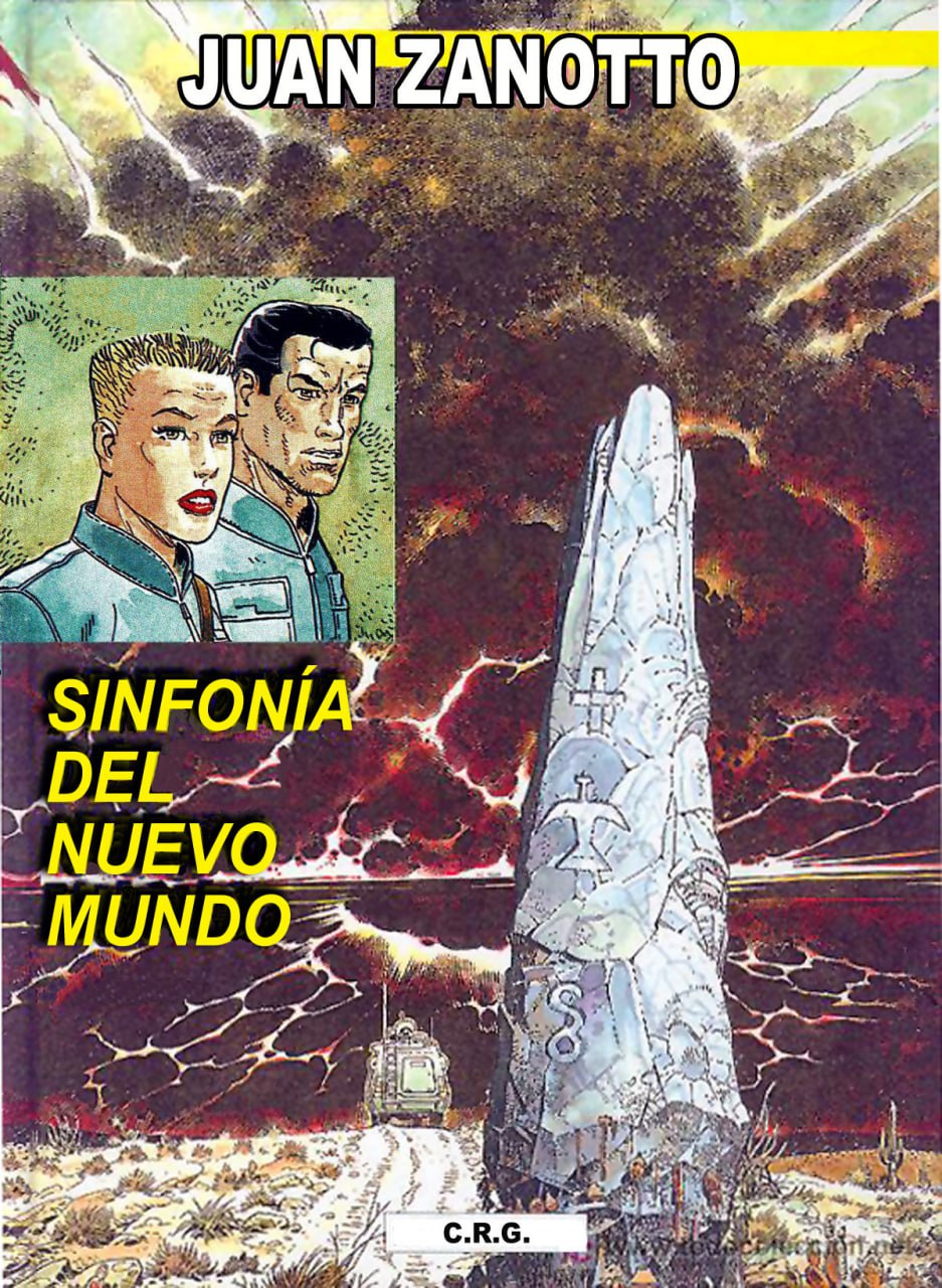 Portada ampliada de Sinfonia del Nuevo Mundo