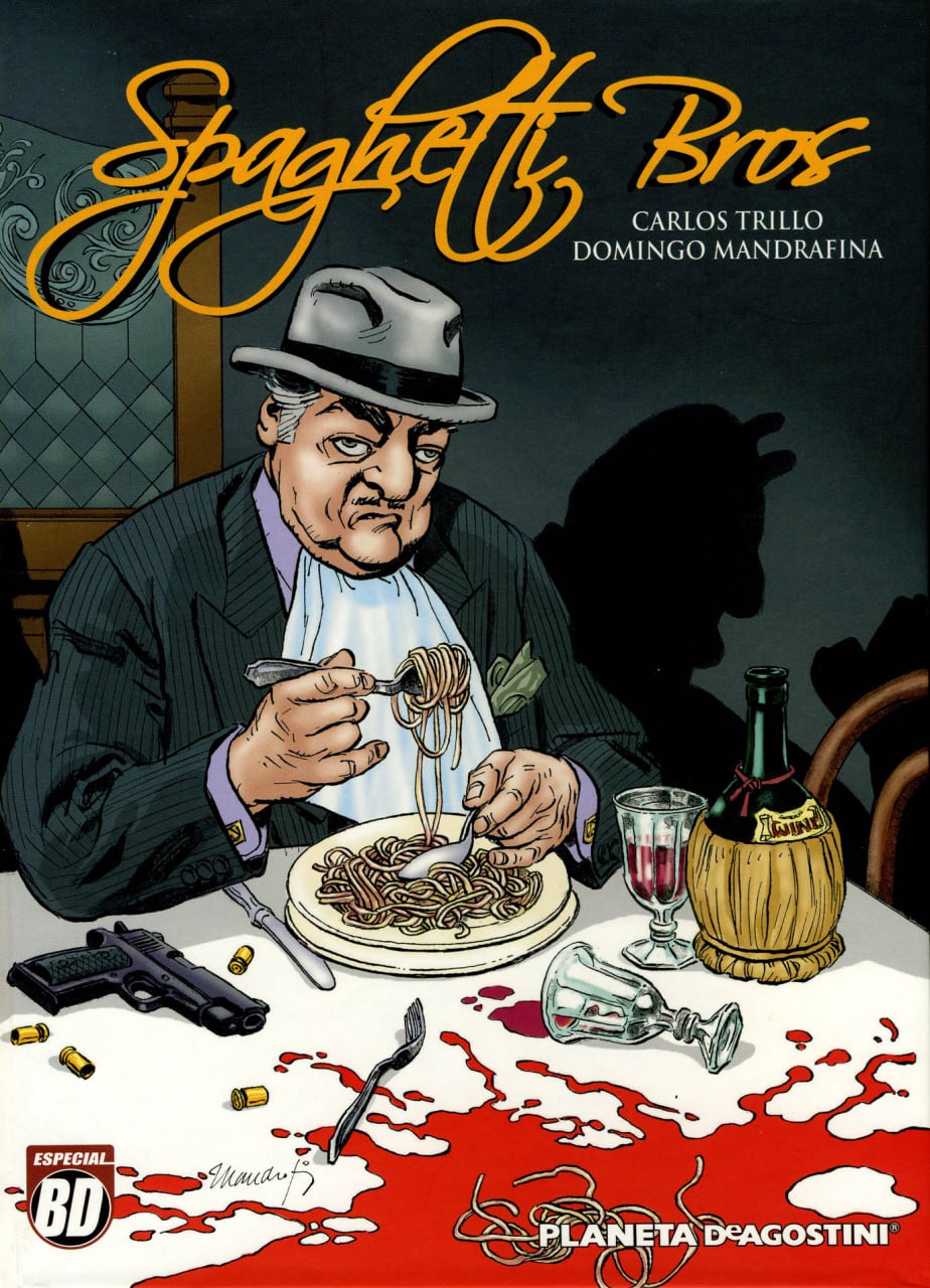 Portada ampliada de Spaghetti Bros