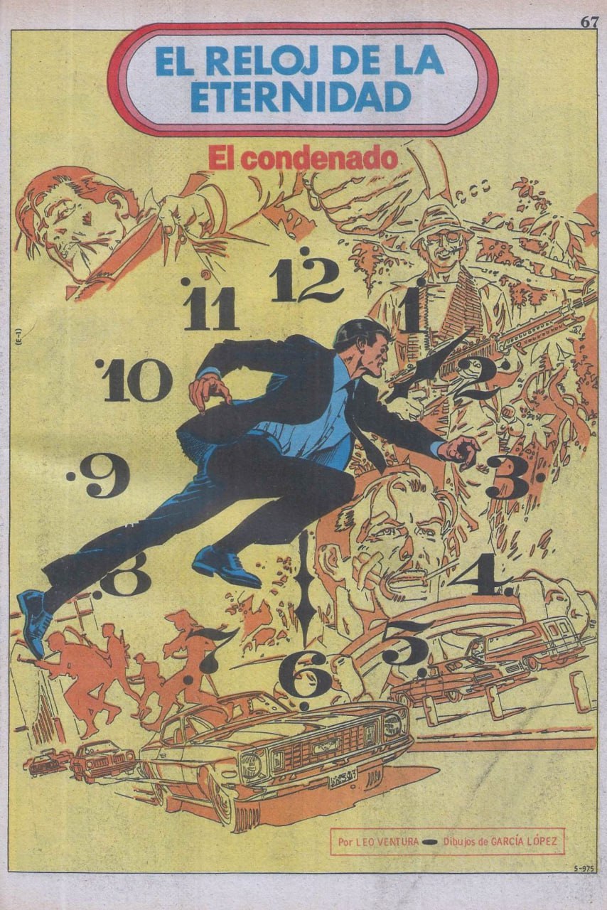 Portada ampliada de EL RELOJ DE LA ETERNIDAD