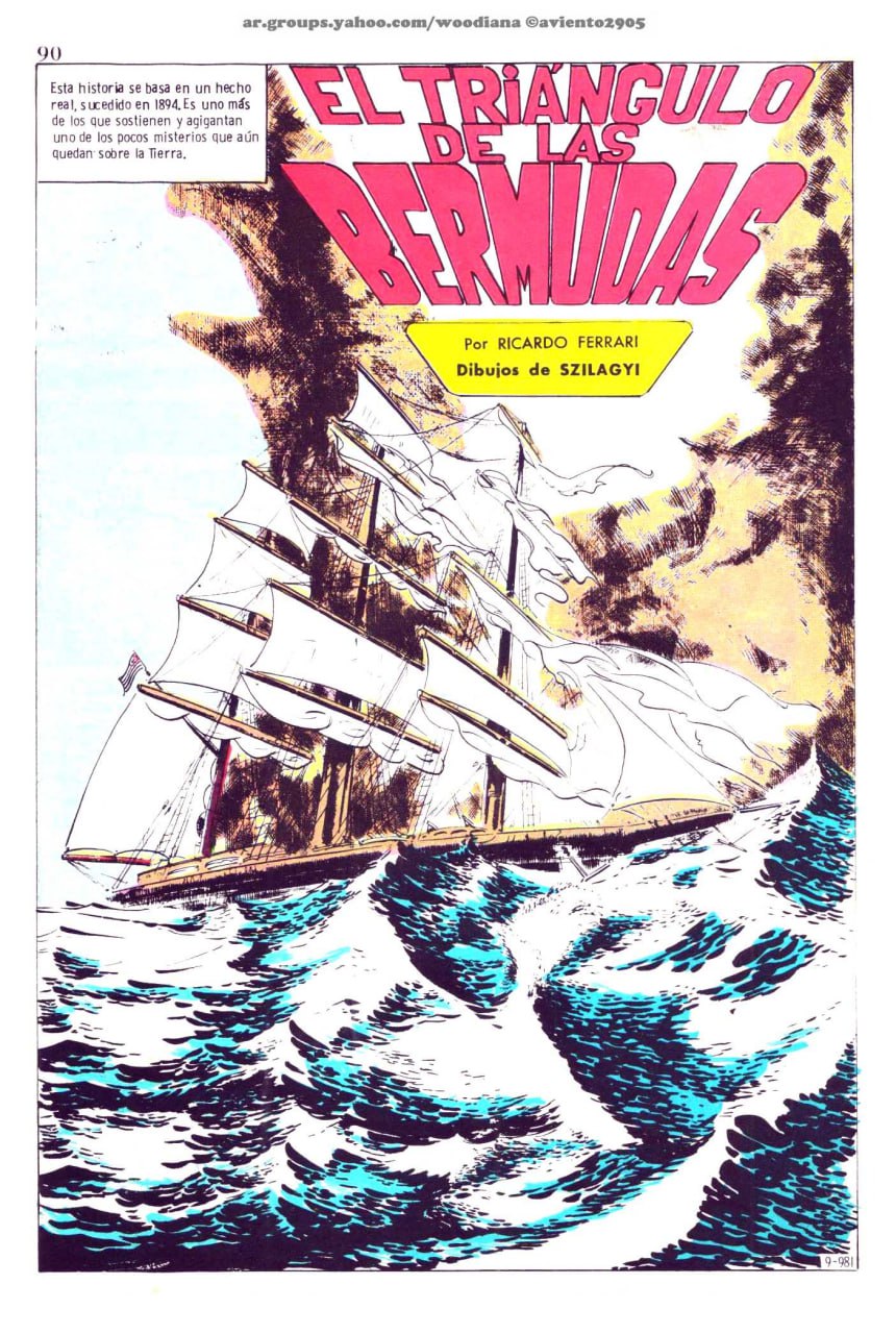 Portada ampliada de EL TRIANGULO DE LAS BERMIDAS