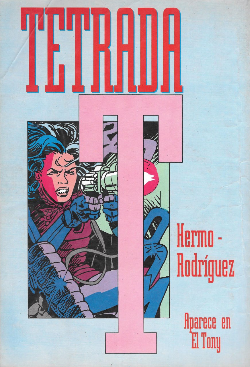 Portada ampliada de TETRADA