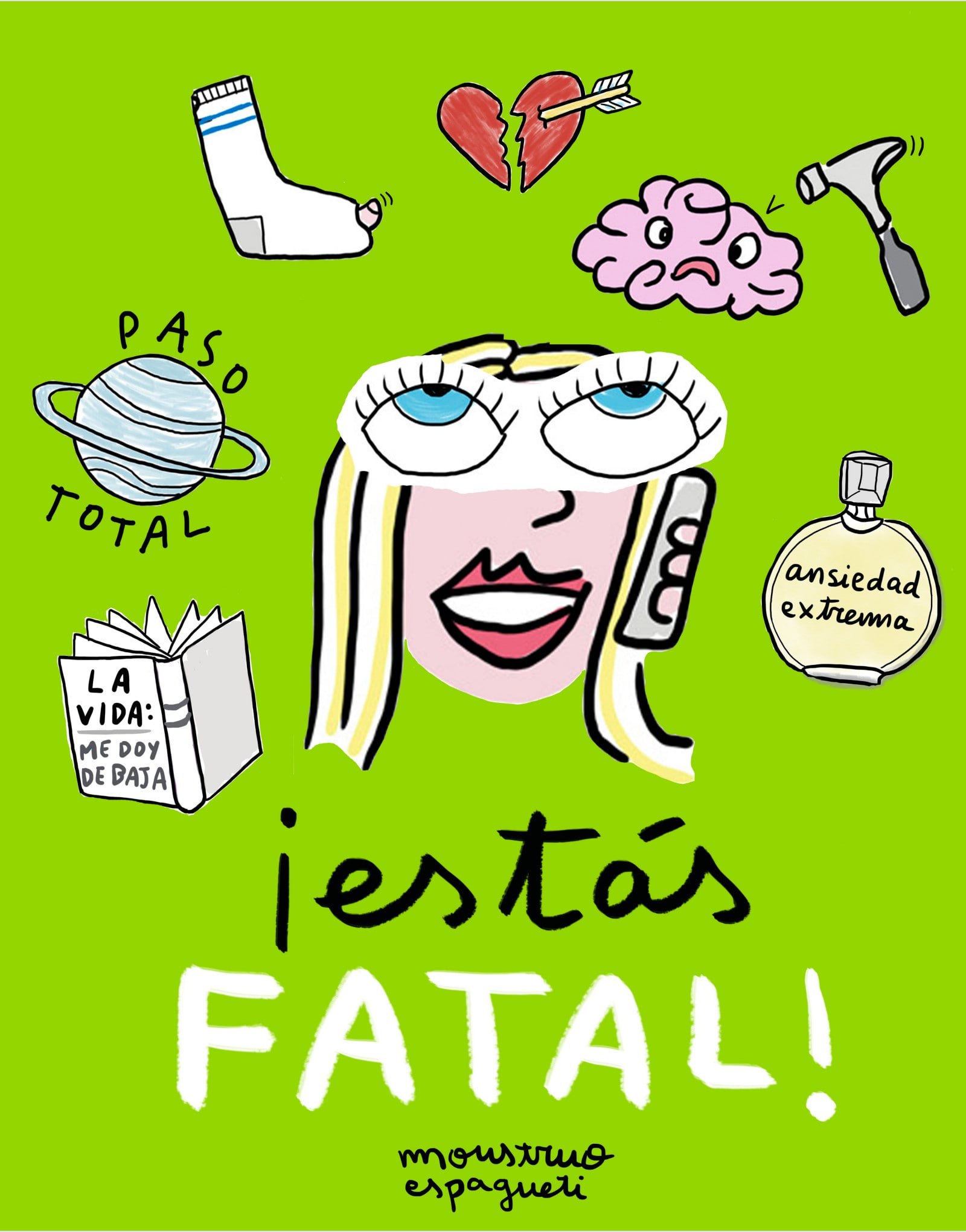 Portada ampliada de ¡Estás fatal!