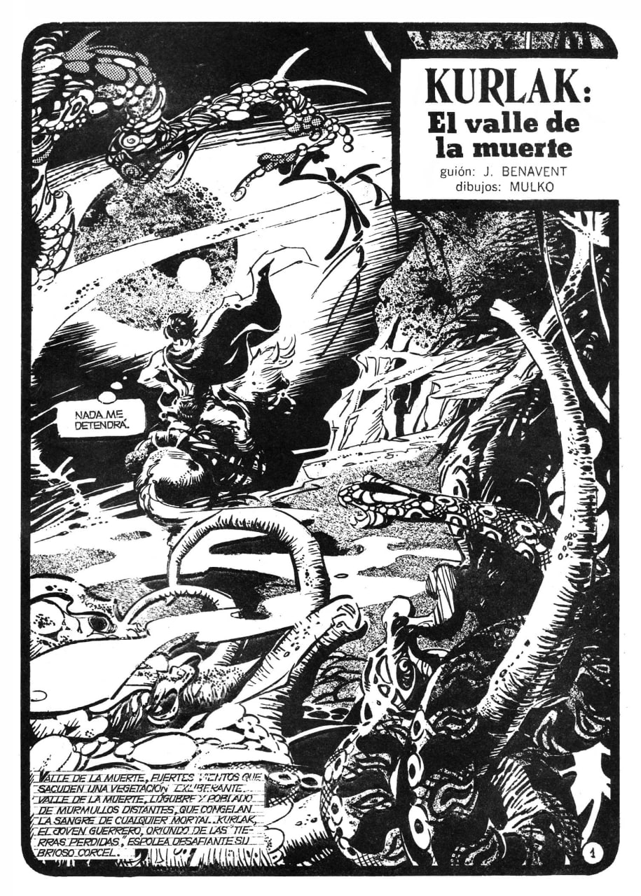 Portada ampliada de KURLAK: El valle de la muerte